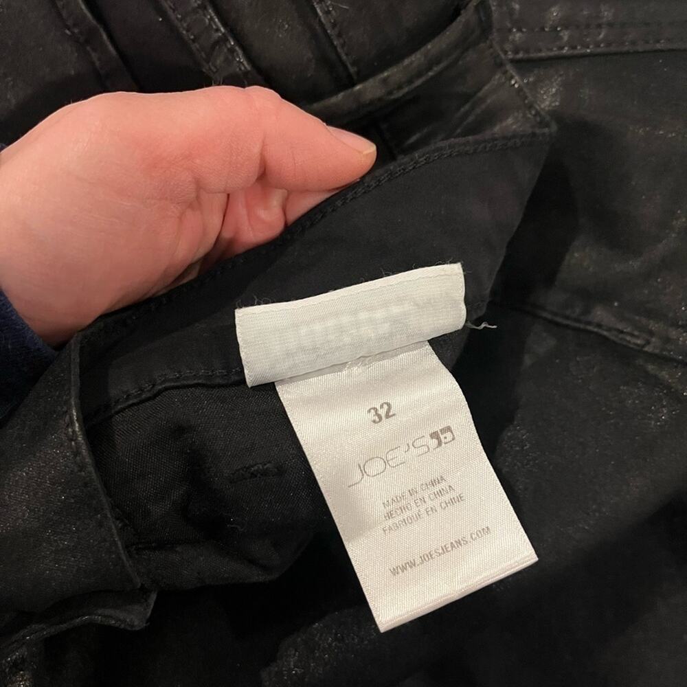Joes Jeans The Mia Coated High Rise Wide Leg 32 - Picture 7 of 11